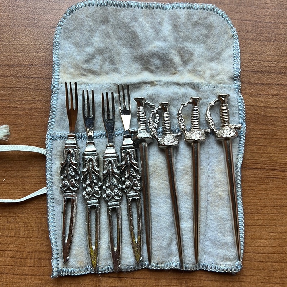 Miniature Cocktail Forks Set
